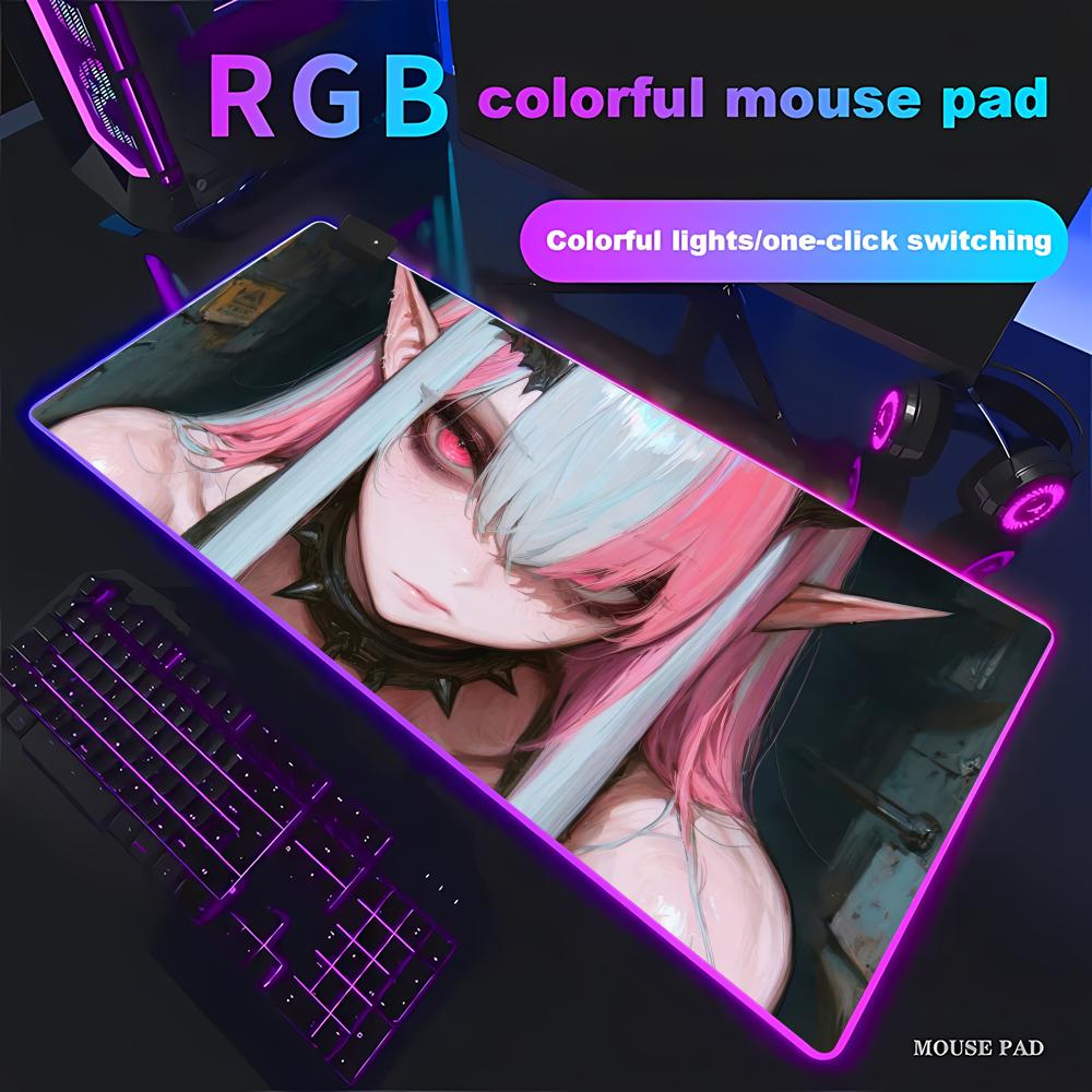 Mouse Pad Extended Rgb - Alfombrilla de Ratón para Juegos RGB
