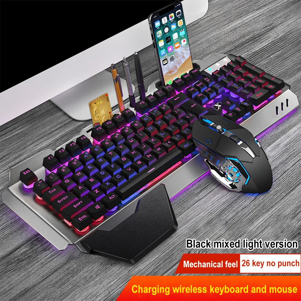 Esports Gaming Mouse Wireless - Teclado y ratón inalámbricos K680 recargables,