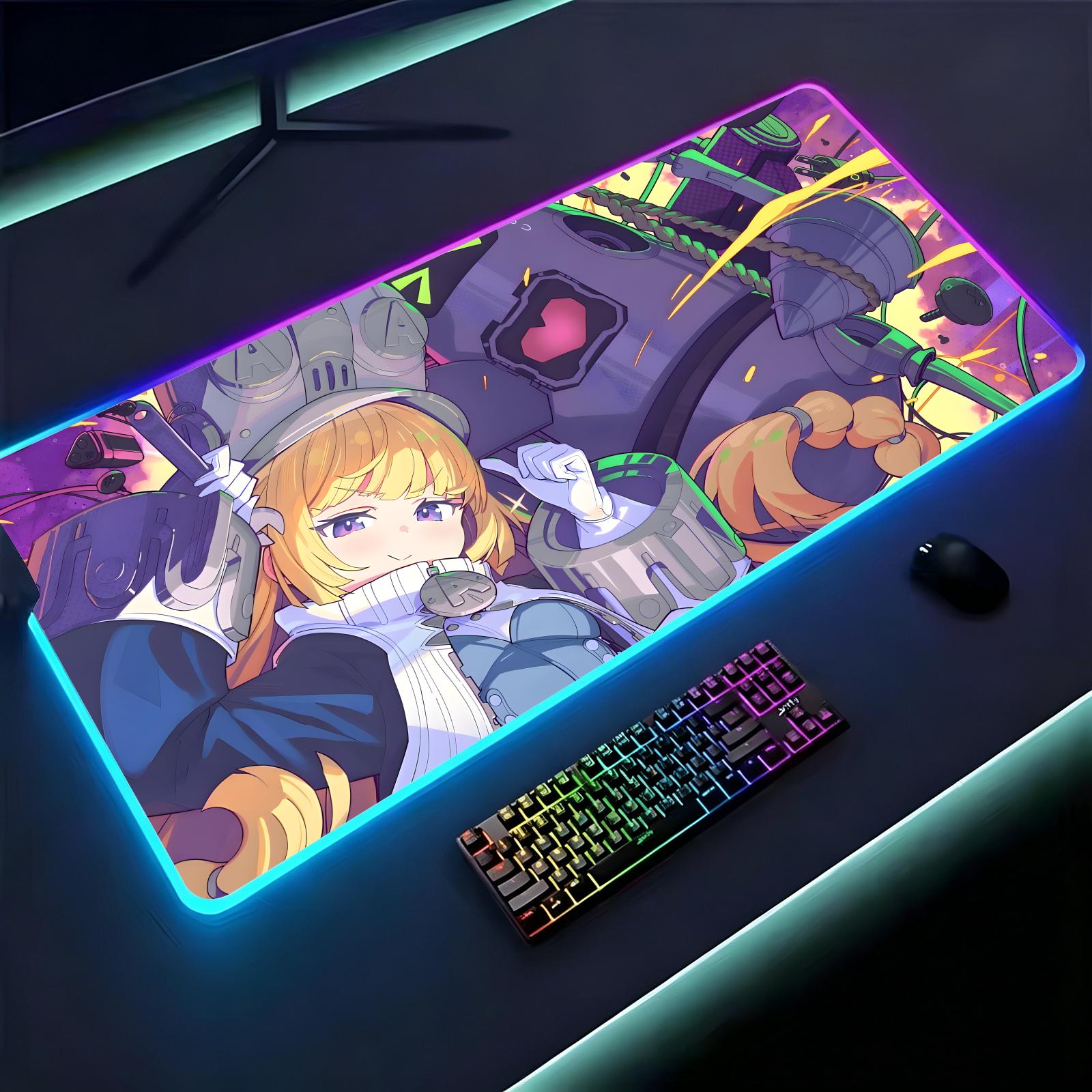 Mouse Pad Extended Rgb - Alfombrilla de ratón para juegos Zenless
