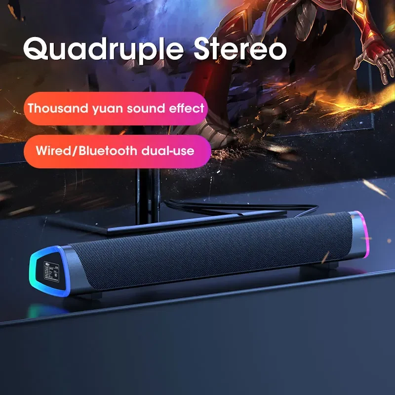 Gaming Speaker 2.1 - Barra de sonido de 2,1 canales