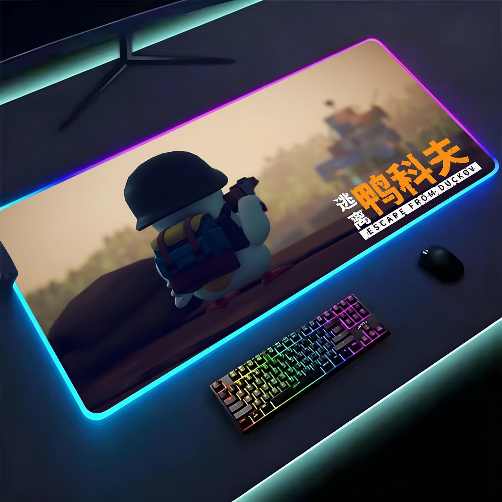 Mouse Pad Extended Rgb - Alfombrilla de ratón grande para juegos