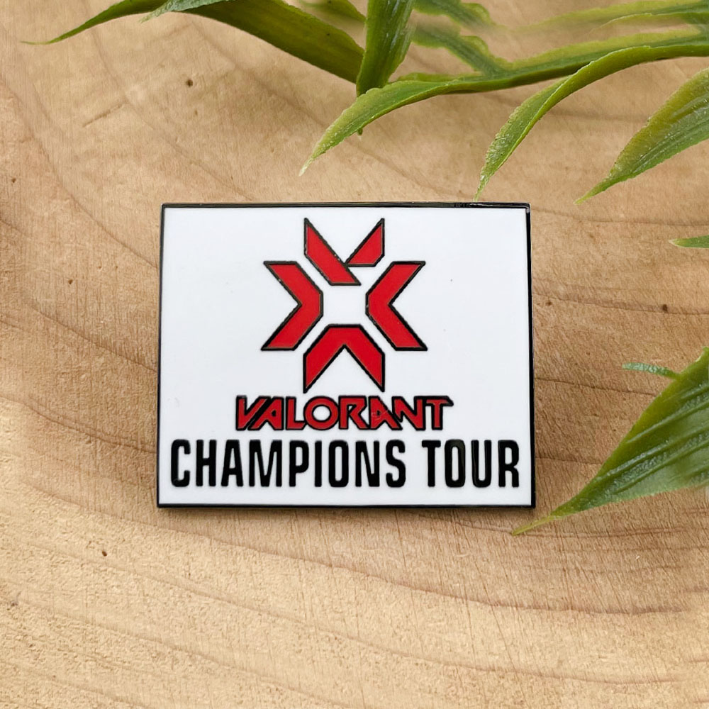 Esports Gaming Events - Valorant Champions Tour Logo Pin evento