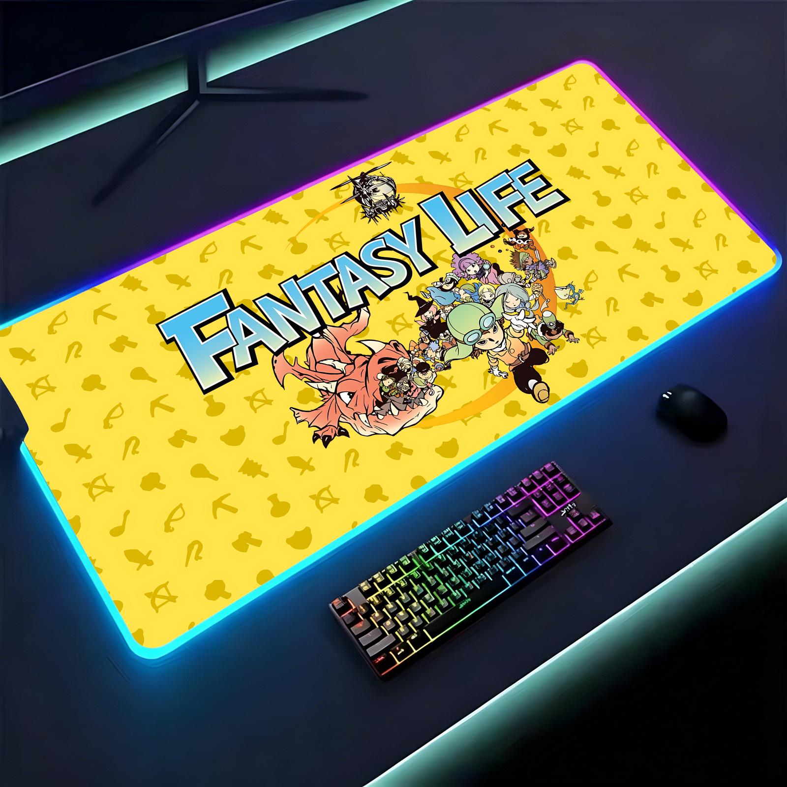 Mouse Pad Extended Rgb - Alfombrilla de ratón grande para juegos
