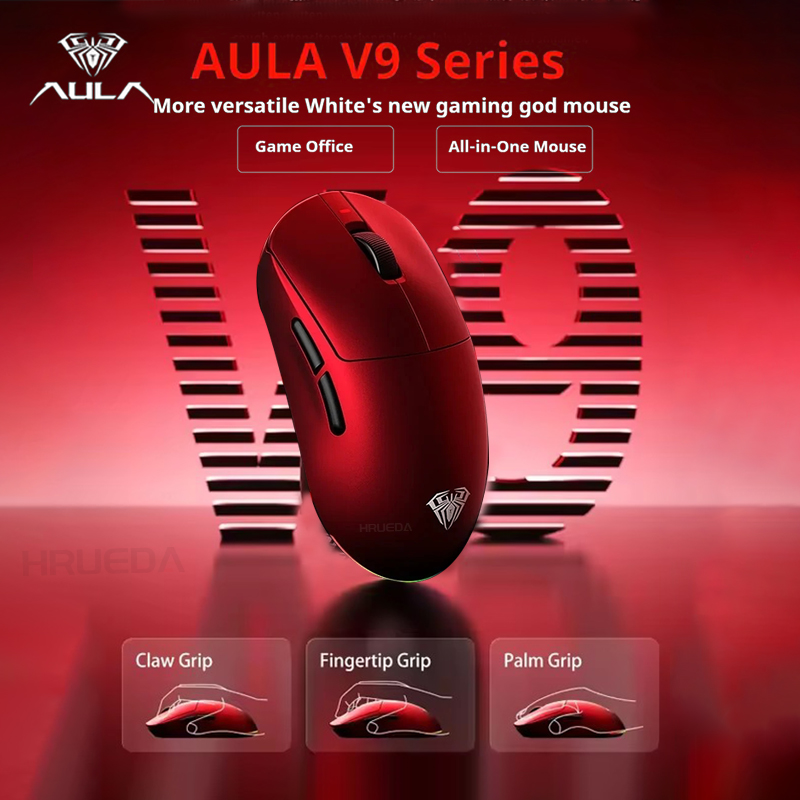 Esports Gaming Mouse Wireless - AULA V9 Ratón Ultra Inalámbrico Modo