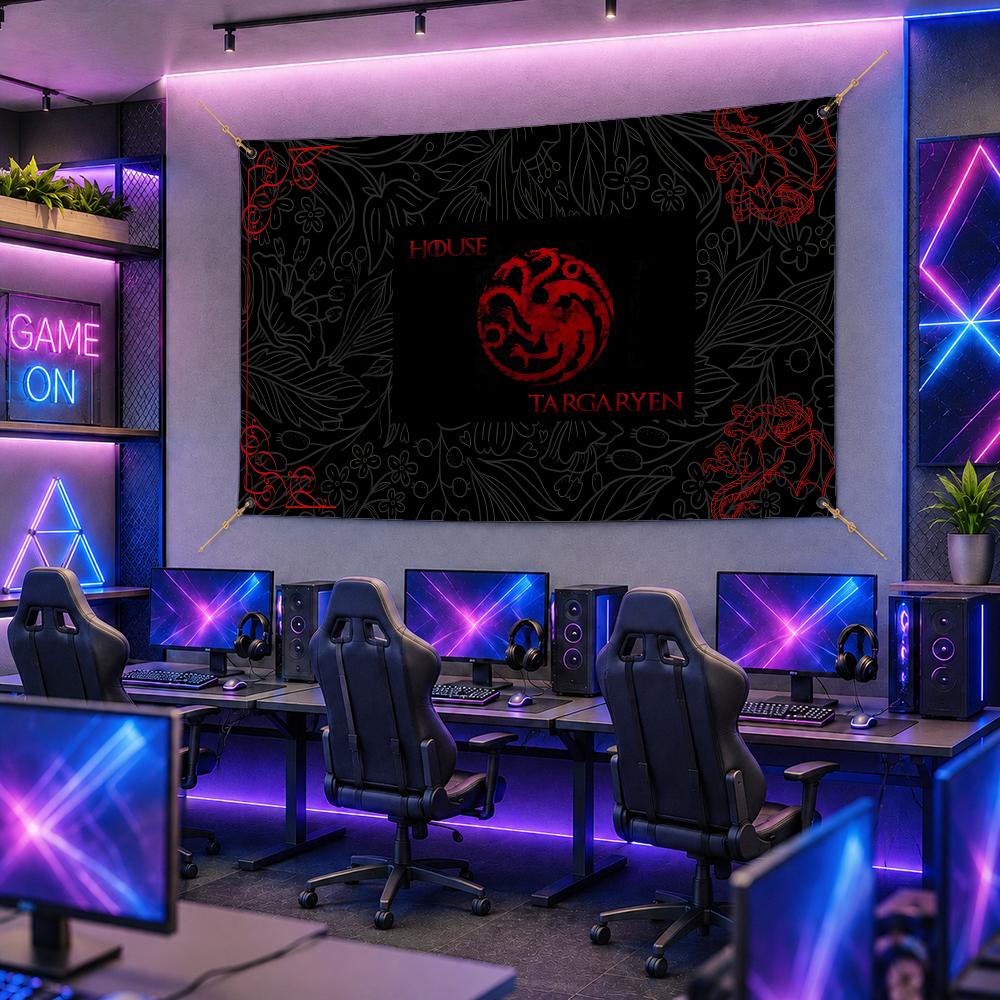 Banderas del famoso clan H-Hou - Esports Gaming House reseña y precio