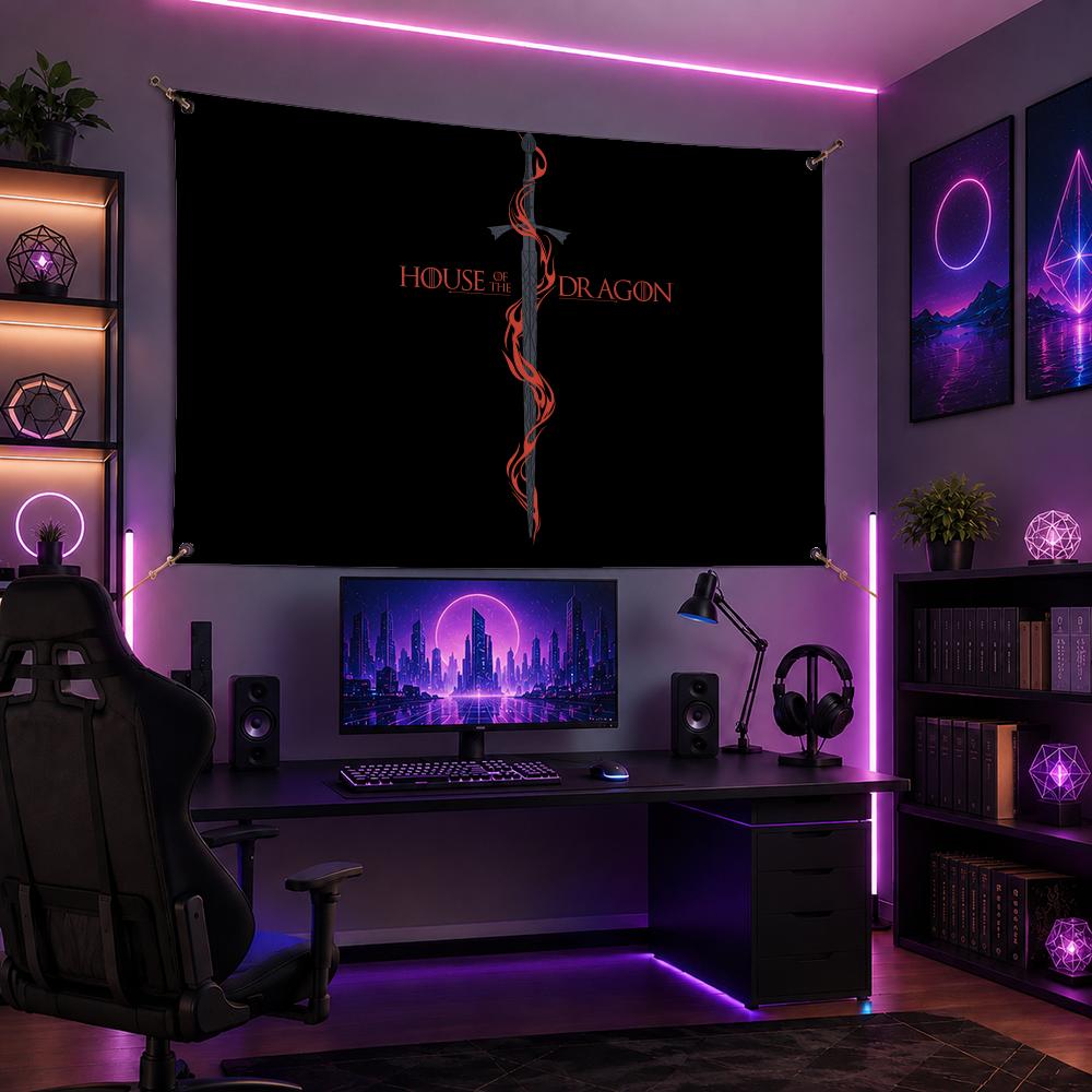 Banderas del famoso clan H-Hou - Esports Gaming House reseña y precio