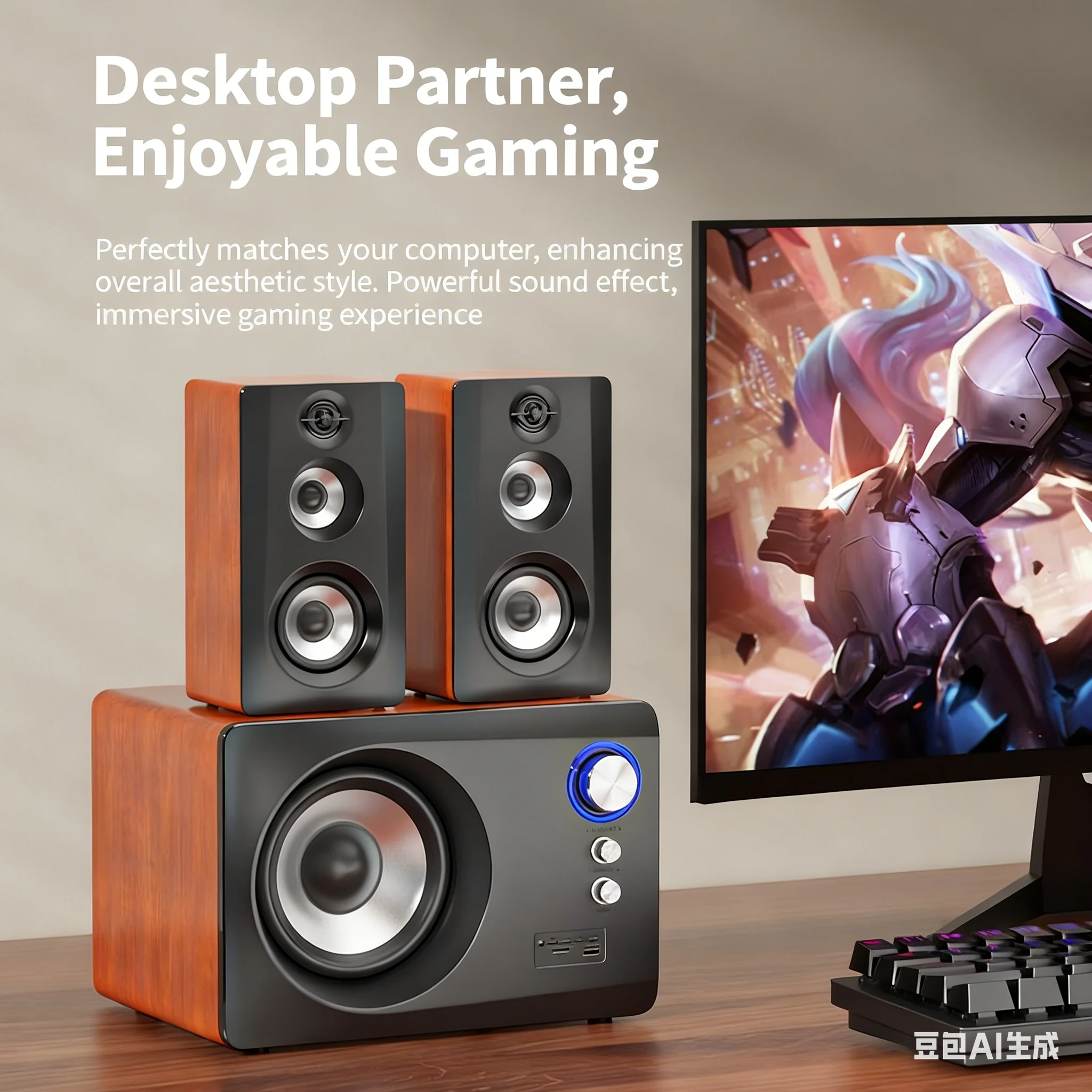 Altavoces Bluetooth 2.1 de Mad - Gaming Speaker 2.1 reseña y precio