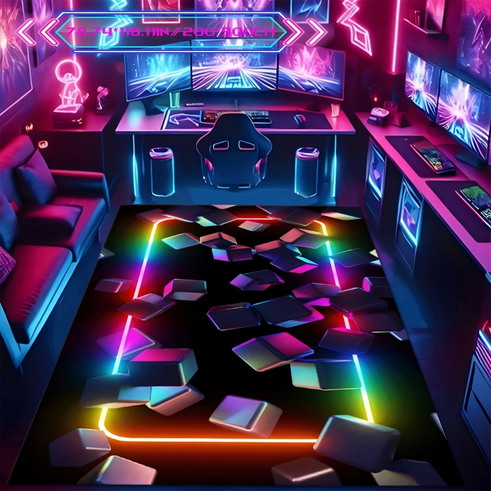 VIKAMA Alfombra para juegos Di - Esports Gaming Cafe reseña y precio