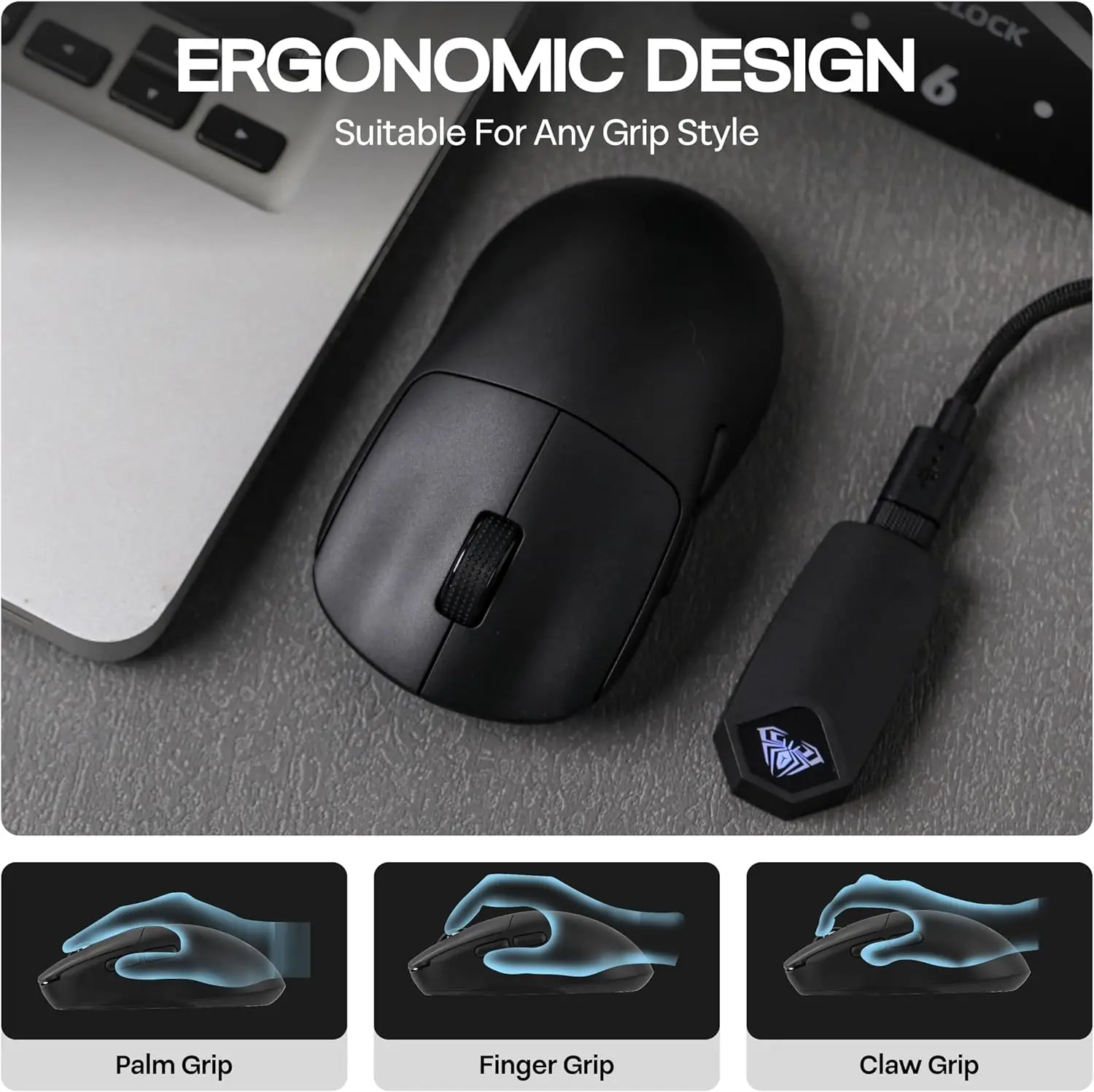 Ratón para juegos AULA SC800 U - Esports Gaming Mouse Wireless reseña y precio
