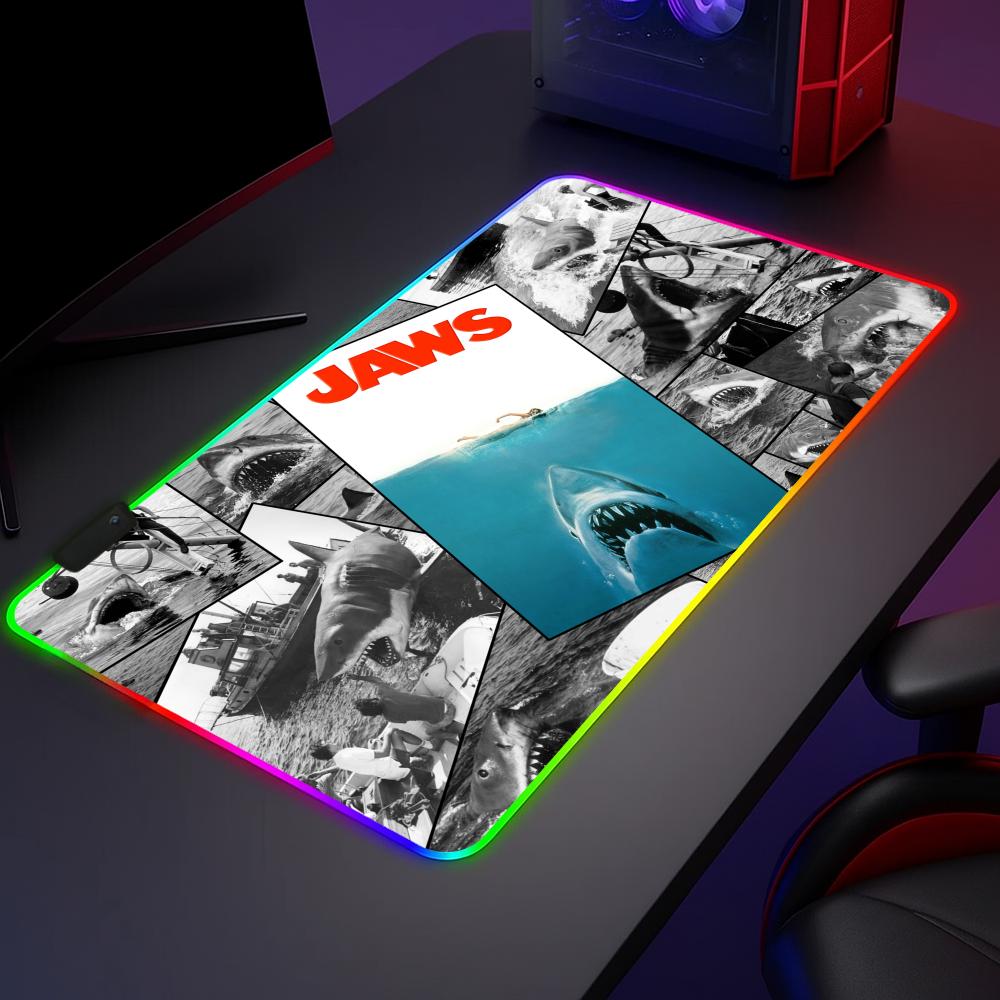 Alfombrilla de ratón Jaws Movi - Mouse Pad Extended Rgb reseña y precio