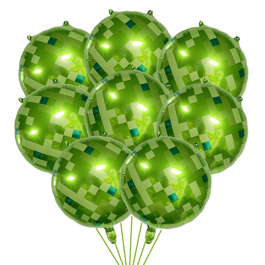 Set de Globos Verde Pixel - De - Esports Gaming Events reseña y precio