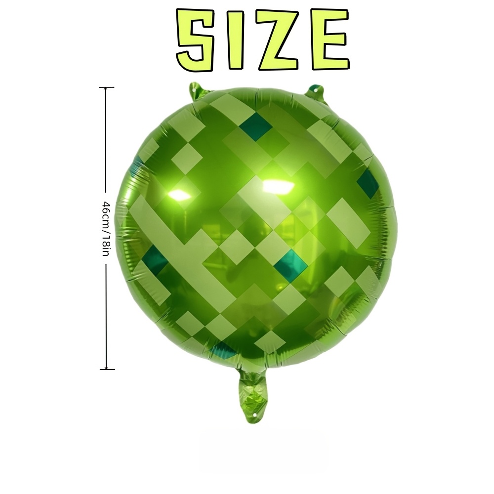 Set de Globos Verde Pixel - De - Esports Gaming Events reseña y precio
