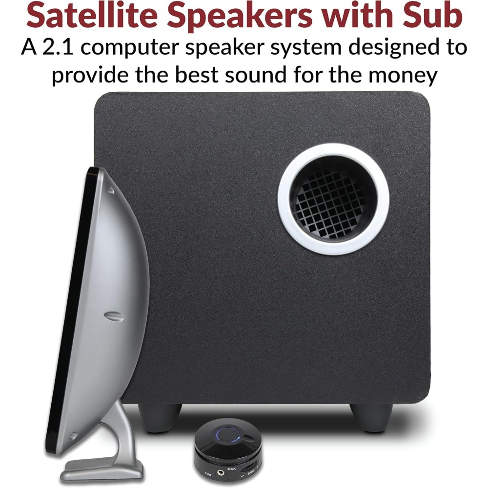 Sistema de Altavoces Multimedi - Gaming Speaker 2.1 reseña y precio