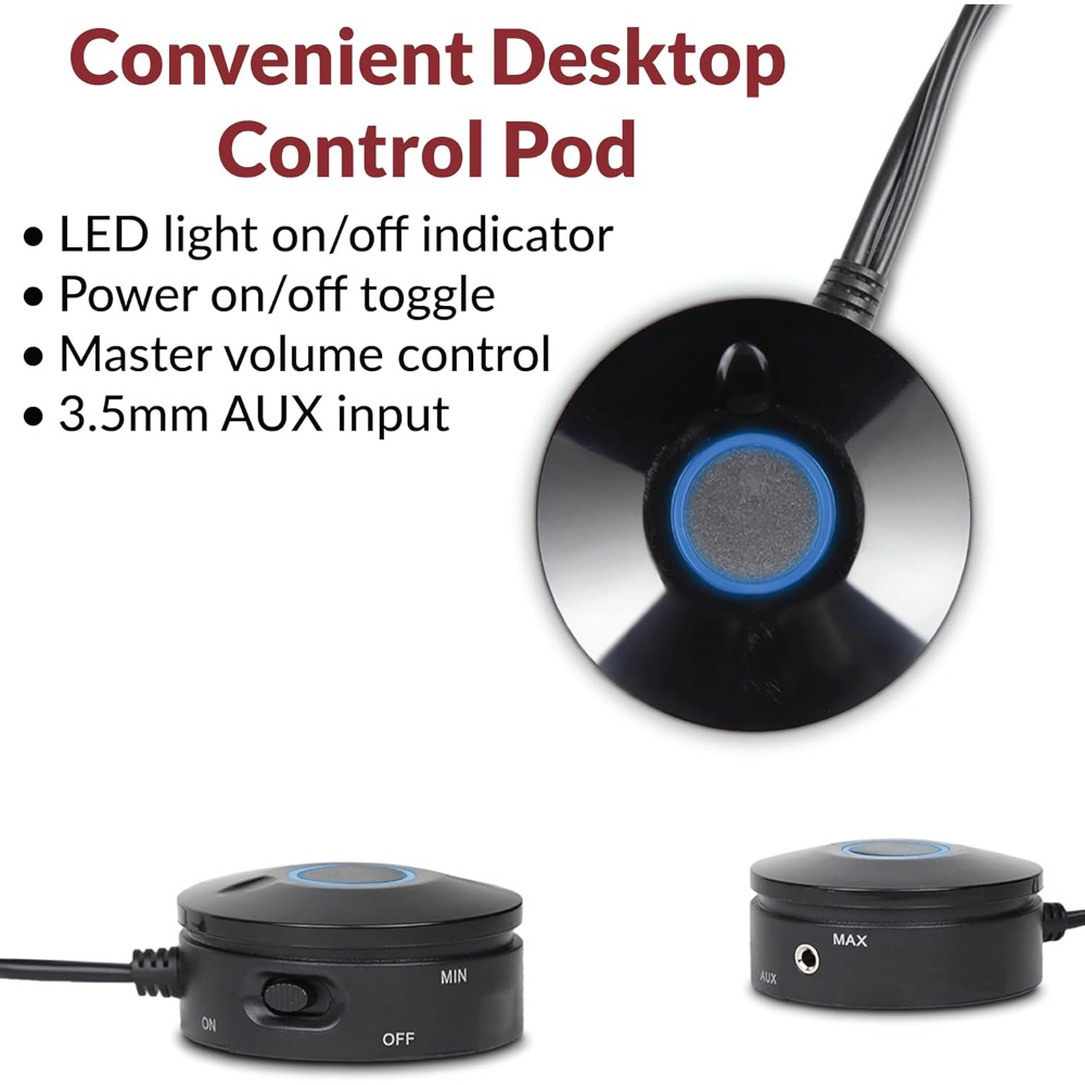 Sistema de Altavoces Multimedi - Gaming Speaker 2.1 reseña y precio