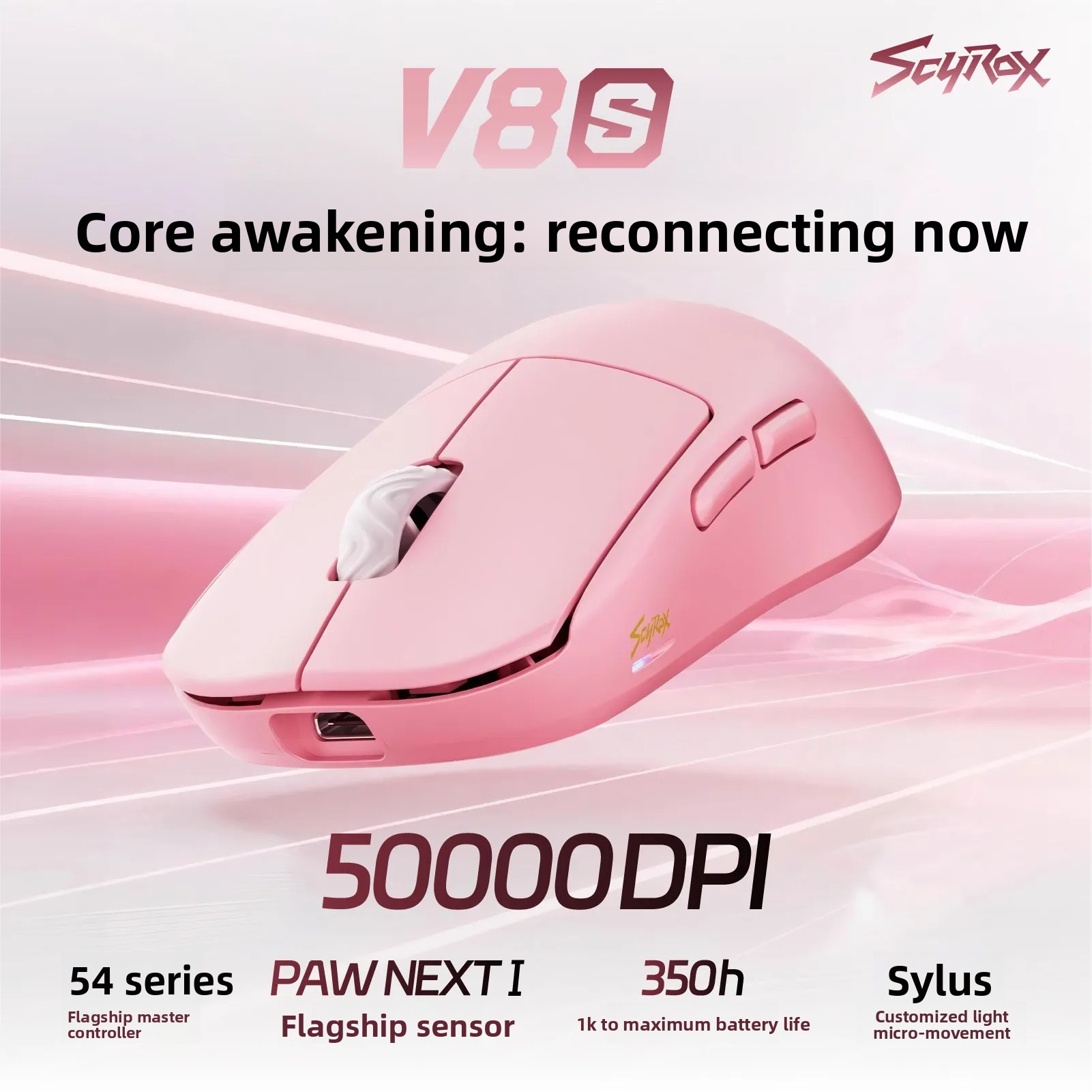 Ratón Inalámbrico Ligero Scyro - Esports Gaming Mouse Wireless reseña y precio