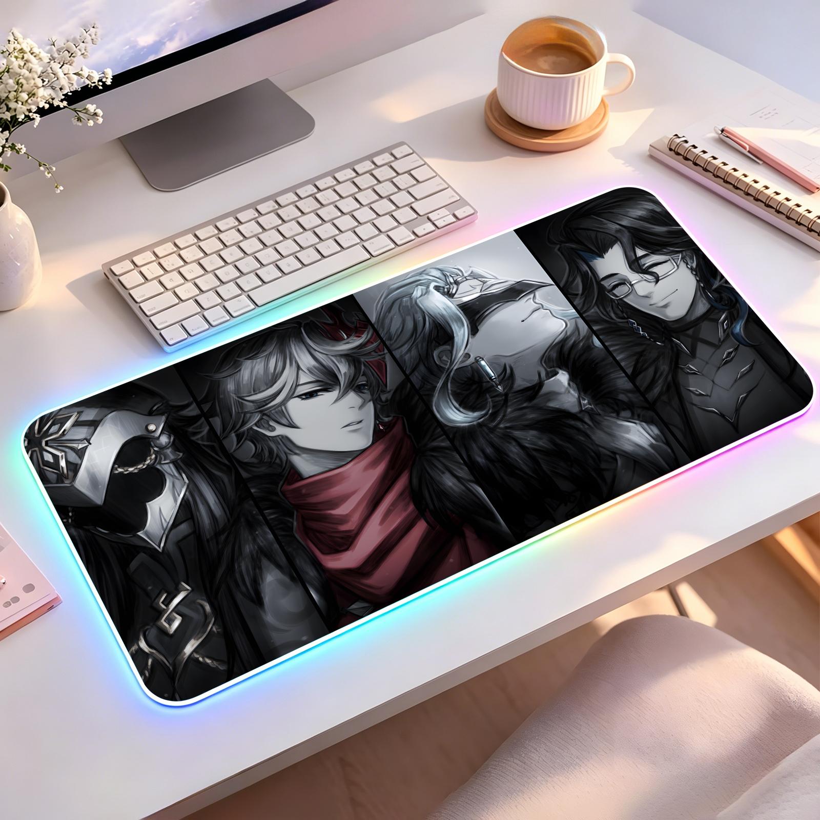Alfombrilla de ratón grande pa - Mouse Pad Extended Rgb reseña y precio