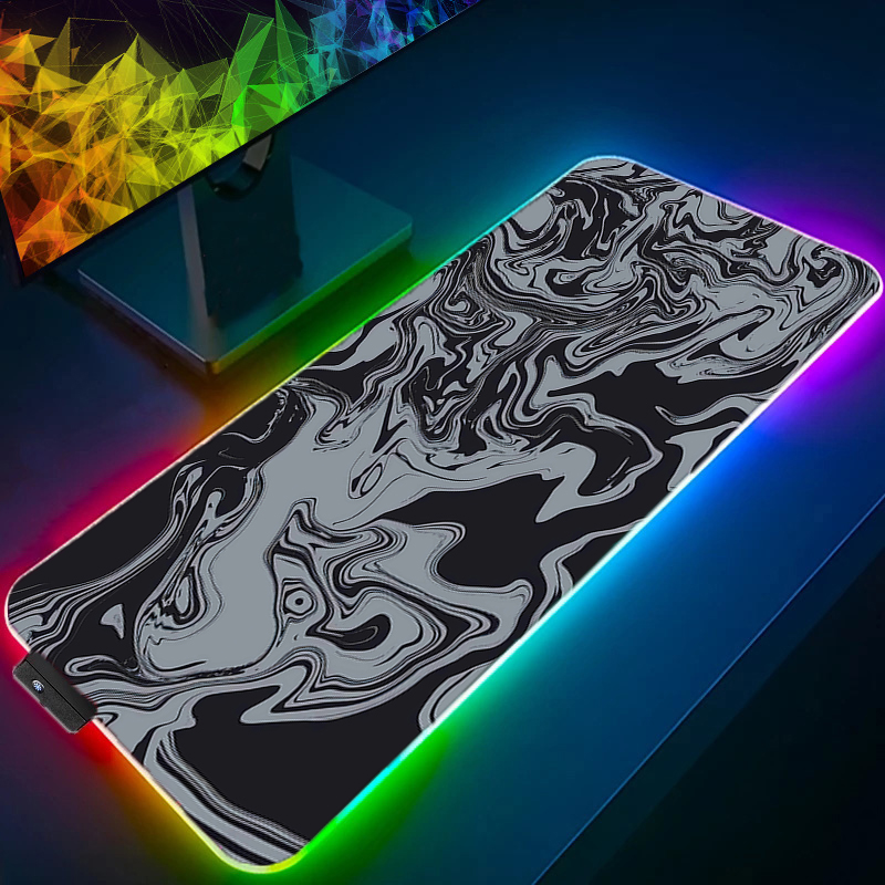 Alfombrilla de ratón LED RGB,  - Mouse Pad Extended Rgb reseña y precio
