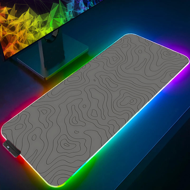 Alfombrilla de ratón LED RGB,  - Mouse Pad Extended Rgb reseña y precio