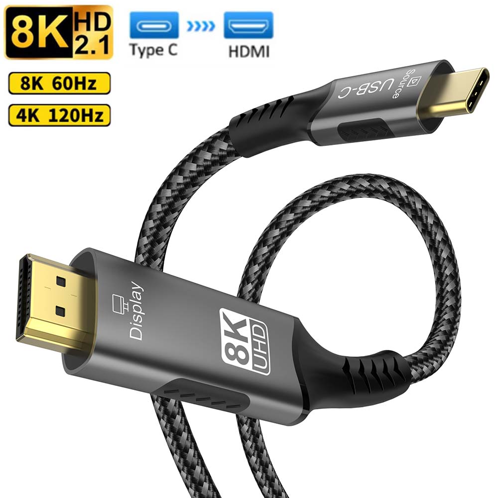 Cable 8K tipo C a HDMI 2,1, 32 - Gaming Speaker 2.1 reseña y precio