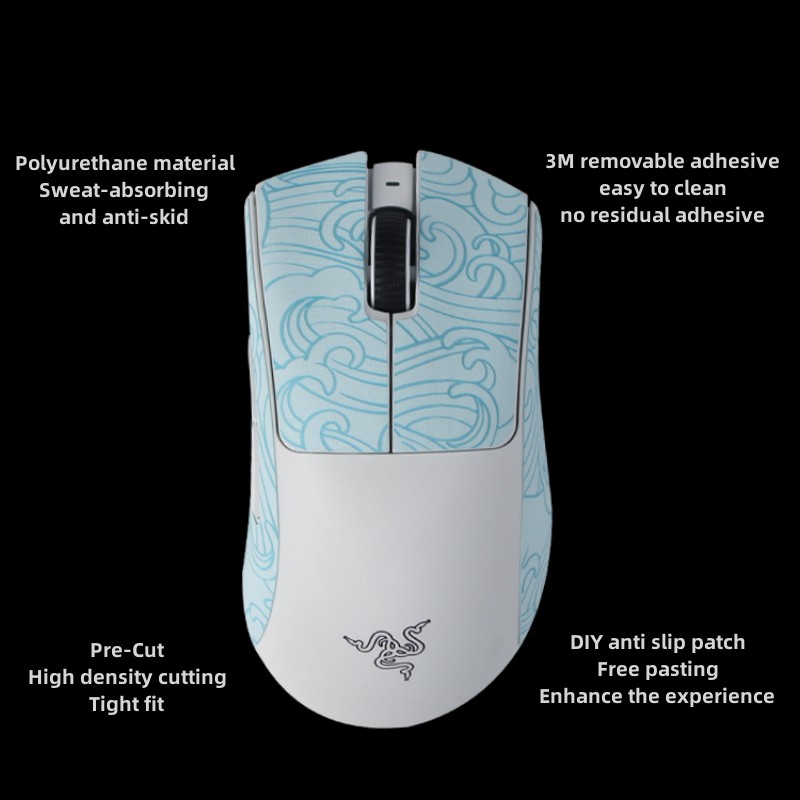 Cinta de agarre para ratón de  - Esports Gaming Mouse Wireless reseña y precio