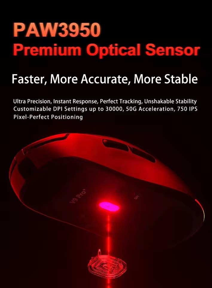 AULA V9 Ratón Ultra Inalámbric - Esports Gaming Mouse Wireless reseña y precio