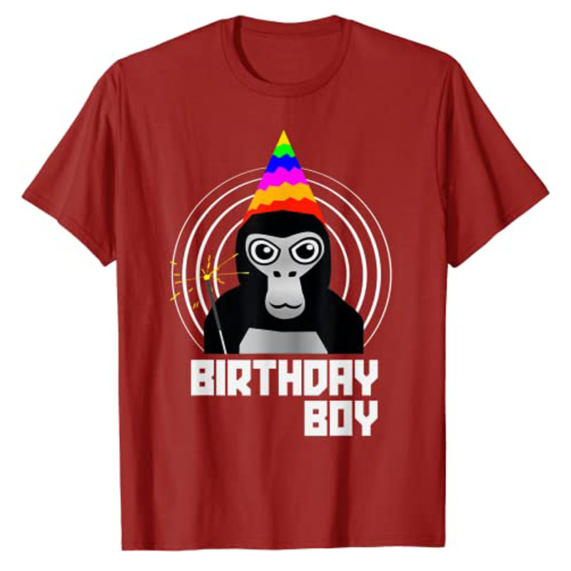 Camiseta Gorilla Tag Birthday  - Esports Gaming Shirts reseña y precio