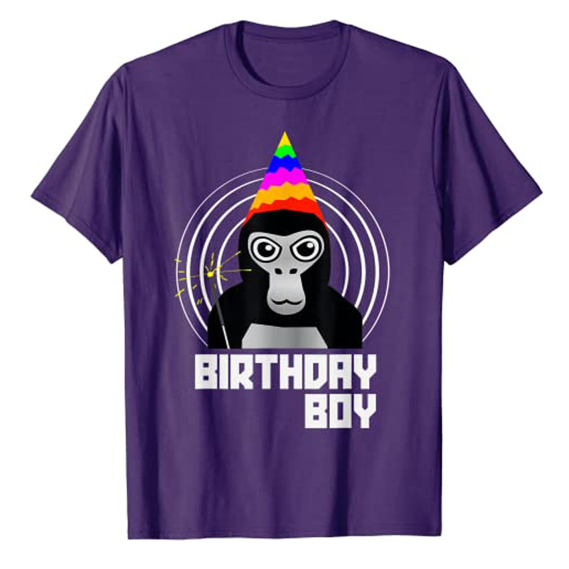 Camiseta Gorilla Tag Birthday  - Esports Gaming Shirts reseña y precio
