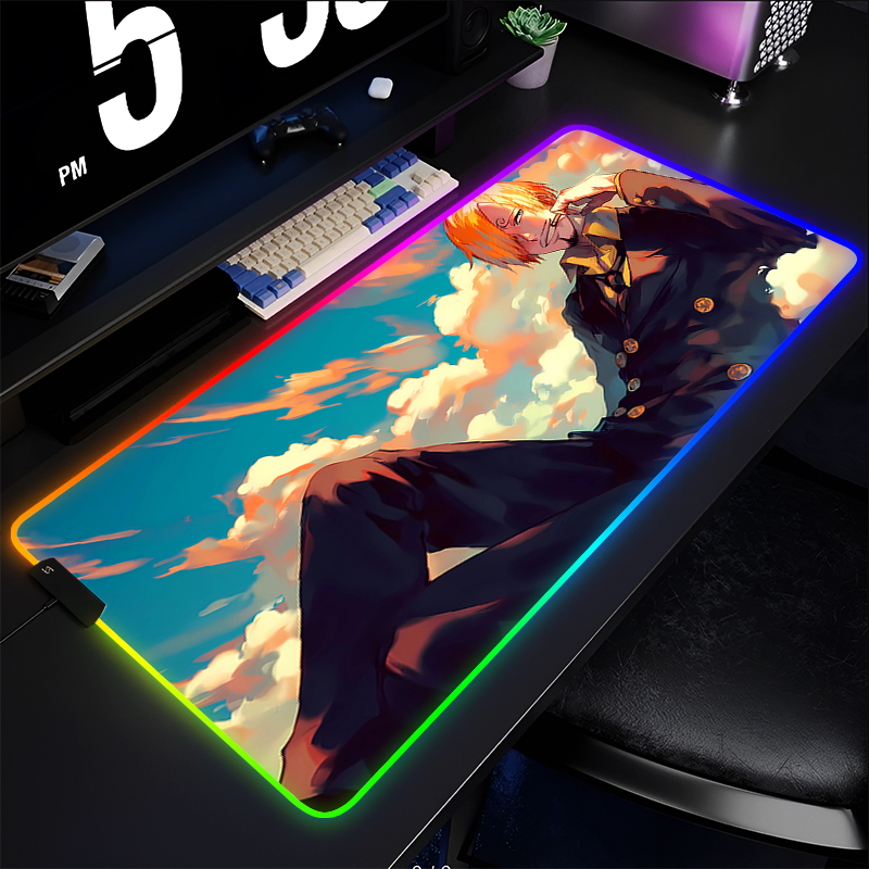 Alfombrilla de ratón RGB Anime - Esports Gaming Mouse Pad reseña y precio