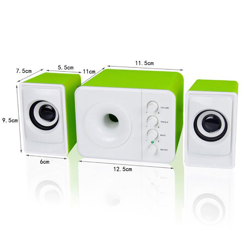 Altavoces de escritorio alimen - Gaming Speaker 2.1 reseña y precio