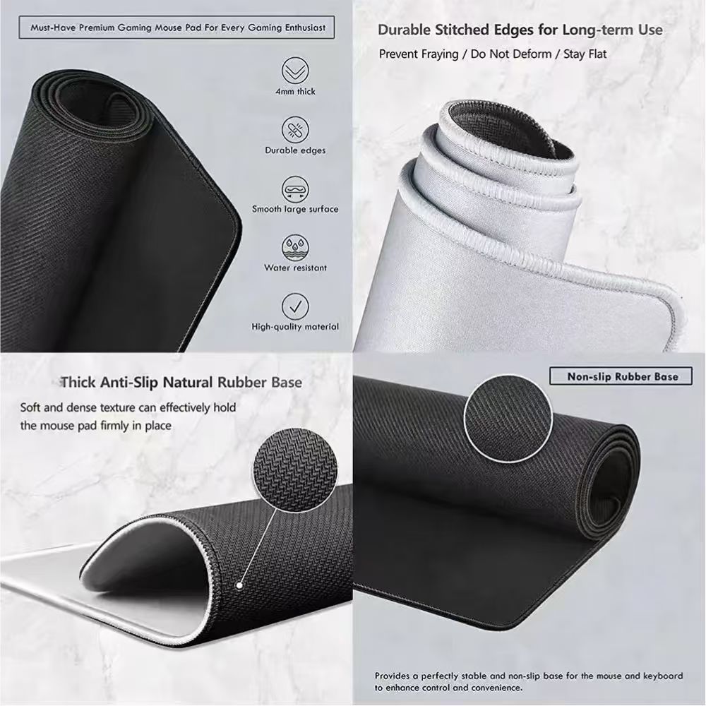 Alfombrilla de goma para juego - Esports Gaming Mouse Pad reseña y precio
