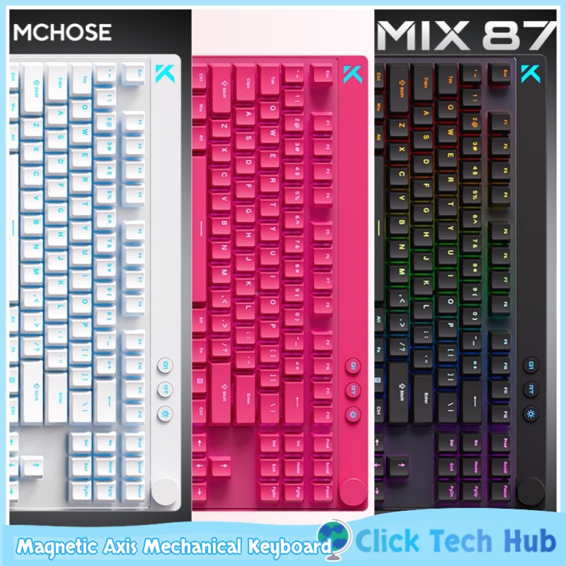 Mchose Mix 87 eje magnético Es - Esports Gaming Events reseña y precio